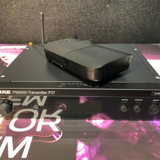 SHURE シュアー P3TJR-JB PSM300 イヤモニ ワイヤレス - エフェクター