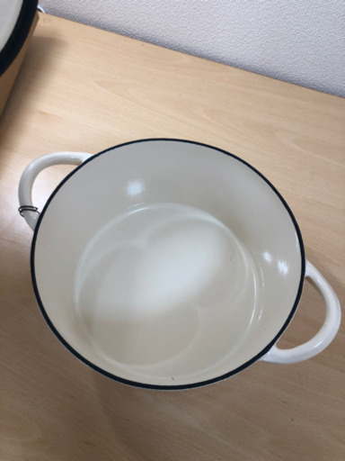 イシガキ産業 イシガキ産業 鉄鋳物ホーロー鍋ココット アイボリー 22cm
