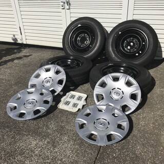 決まりました！！ハイエースバン/純正タイヤホイールセット/新車外し/美品