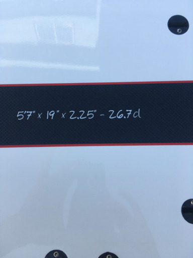 プレセボサーフボード プレセボ SB 6.6 サーフボードです プレセボ