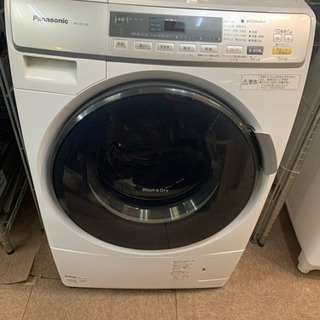 Panasonic NA-VD110L-W ななめ型ドラム式洗濯乾燥機 | clockpub.com