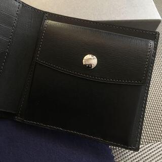 送料無料！【新品】FARO ファーロ ASTI2 FIN-CALF 二つ折り ブラック 小銭入れあり 定価39600円