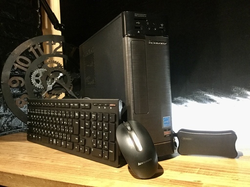 売却済み。ご覧頂きありがとうございました。【一宮でWindows10搭載機！デスクトップPC　Lenovo レノボ製キーボード＋マウス付き】一宮市にパソコンさぽーとMr.Carnival（ミスカニ）です！PC修理・販売、iPhone\u0026iPad修理店【PayPay\u0026メルペイ使えます！】店頭在庫PCのご紹介です！受け渡しは店舗にて(^^)【デスクトップパソコン レノボ デスクトップ AMD/RAM4GB/HDD500GB】