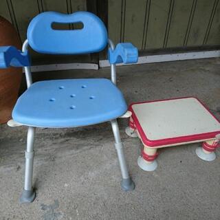 【無料】介護用椅子、バスダブ椅子