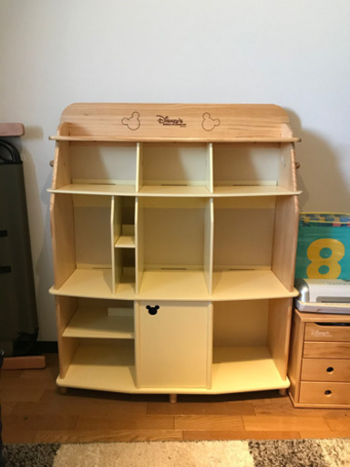 Dwe ディズニー英語システム収納棚 本棚 こんため 鹿島田の収納家具の中古あげます 譲ります ジモティーで不用品の処分