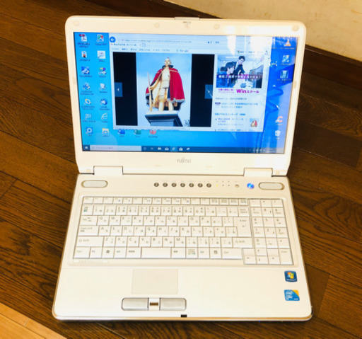 ●新年特価⑥富士通 15.6インチ/Core2/4GB/320GB/Win10pro/Office2019/アプリ多数/すぐ使える