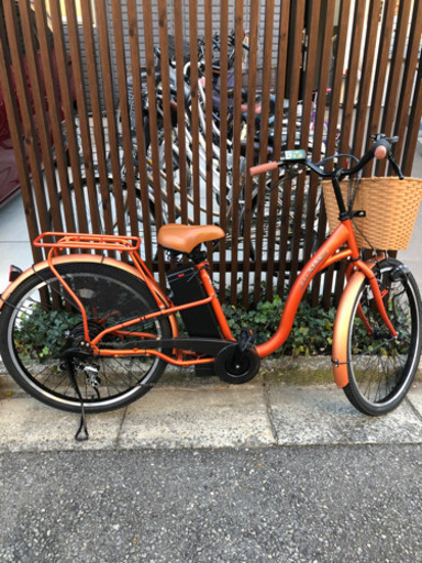 お値下げしました！新品同様　電動自転車　室内保管　2回のみ乗車