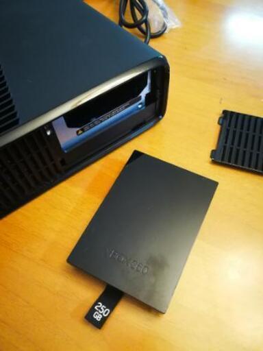 XBOX360 ほぼ新品 250Gハードディスク付き