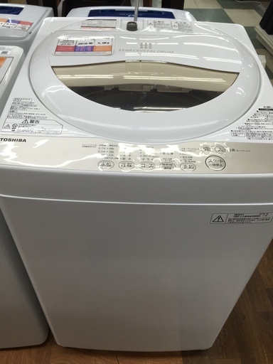 TOSHIBA 全自動洗濯機 AW-5G3 5.0kg 2016年製
