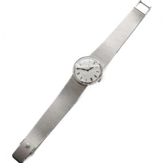 PATEK PHILIPPE (パテックフィリップ) 手巻き腕時計/カラトラバ ホワイト BEYER(バイエル)Ｗネーム