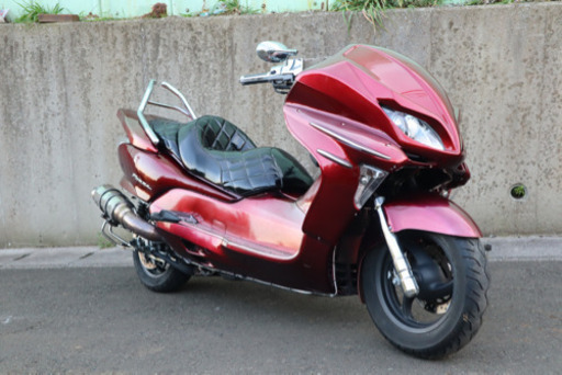 Honda フォルツァz 大人気 オールワインレッドフルメッキフルカスタム ビッグ売ります 戸塚のホンダの中古あげます 譲ります ジモティーで不用品の処分