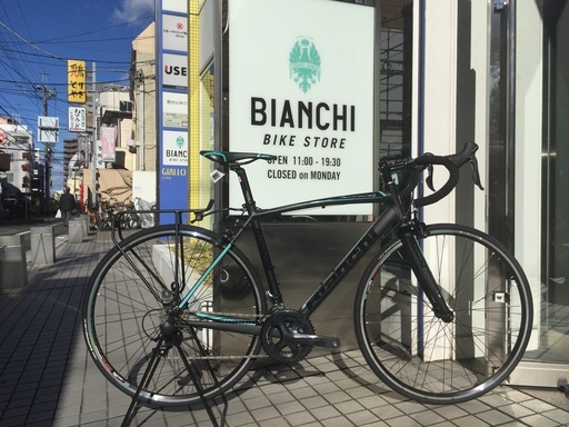 Bianchi ロードバイク Matt Black 53サイズ