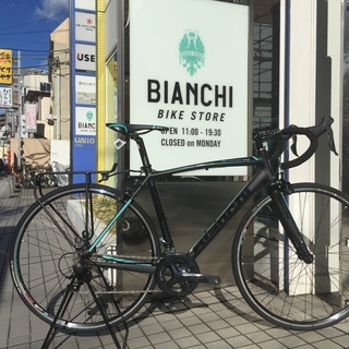 Bianchi ロードバイク Matt Black 53サイズ　