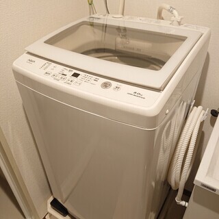 AQUA　全自動洗濯機8kg　AQW-GV80G(W)　2018...