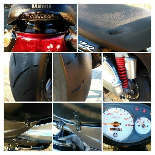 14190 km。 優れたエンジン。 ヤマハジョグSA39J（ZR