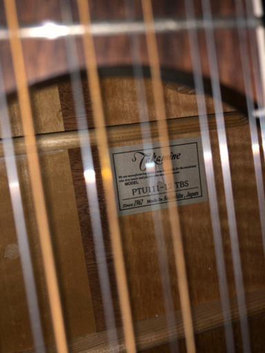 takamine ptu111-12 タカミネ 12弦ギター
