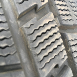215/55R17 16年製 残溝80% スタッドレスホイール付