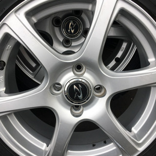 215/55R17 16年製 残溝80% スタッドレスホイール付