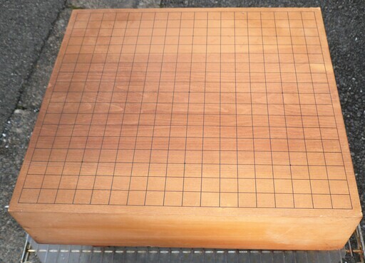 ☆誰でも楽しめる囲碁 碁盤 脚付き◆気分はヒカルの碁