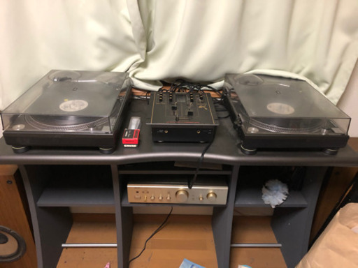 値下げ　DJ機器　アンプ　DJ台　セット　35000