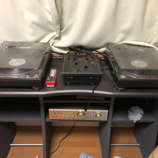 値下げ　DJ機器　アンプ　DJ台　セット　35000
