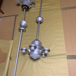 オーデリック製　シーリングファン照明　WF712+WF715L（2012年製造） オーデリック製 シーリングファン照明 WF712+WF715L（2012年製造）