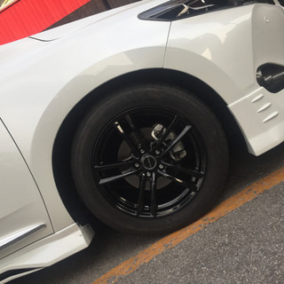 18インチ ハリアースタッドレスタイヤ 溝あり