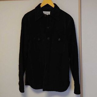 マルジェラ　レザー　シャツ