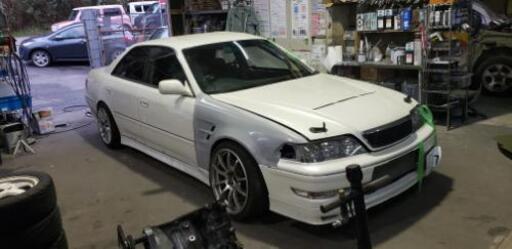 引き取り待ち】 JZX100 マークII 部品取り車 2月中旬迄は丸車で