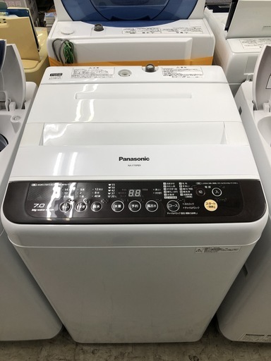 【リサイクルショップどりーむ荒田店】5054　パナソニック　洗濯機　NA-F70PB9  2016年製　7.0kg　【三ヶ月保証付き】