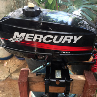 免許不要 マーキュリー2馬力船外機 S足 ミニボート