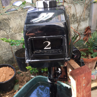 免許不要 マーキュリー2馬力船外機 S足 ミニボート