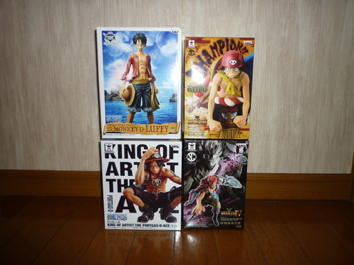 【新品未開封】ワンピースフィギュア４体セット
