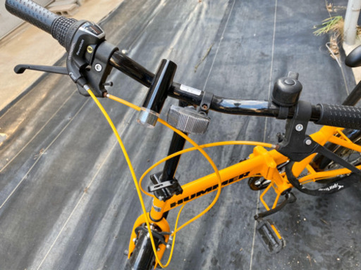 最終値下げになります HUMMERハマー折りたたみ自転車 値下げ！広島引取