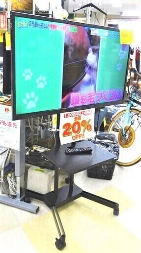 シャープ　40型液晶テレビ