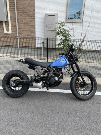 TW200 結構改造してます！綺麗です。