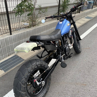 TW200 結構改造してます！綺麗です。