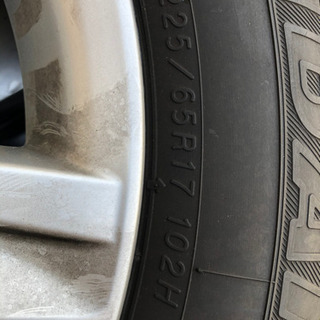 ハリアー　60系　純正　ホイール　タイヤ　4本セット