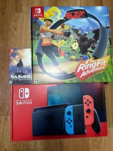 任天堂 switch リングフィットアドベンチャー ゼルダの伝説