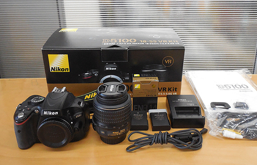 NIKON D5100 デジタル一眼レフ カメラ 18-55 VR KIT NIKON バッテリー 