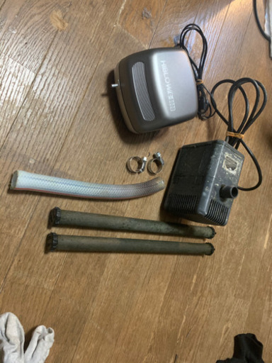 1200上部フィルター水槽+水槽台+用品 熱帯魚 古代魚 金魚