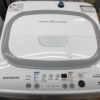 【安心6か月保証】Daewooの5.5kg洗濯機/中古洗濯機/格...