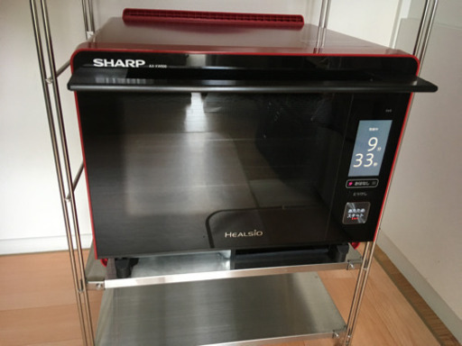 【中古】シャープ ヘルシオ AX-XW500 30L レッド