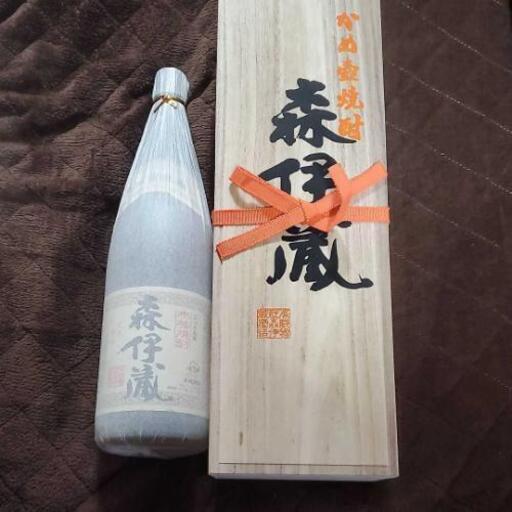 森伊蔵1800㍉ 新品未使用 桐箱 - 鹿児島県のお酒