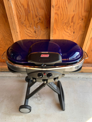 コールマン ロードトリップグリル 新品青色　coleman roadtrip grill