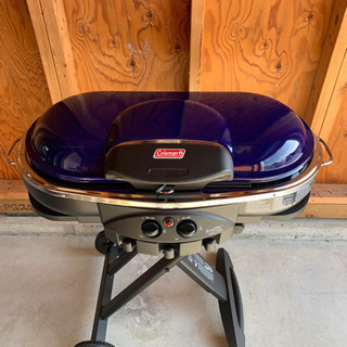 コールマン ロードトリップグリル 新品青色　coleman roadtrip grill