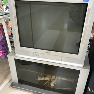 無料！懐かしのファミコンニーズに！29型パナソニックブラウン管テ...