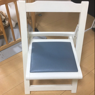 【お話中】木製　折り畳み椅子
