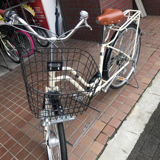 26インチ 6段変速 ledオートライト付 美品