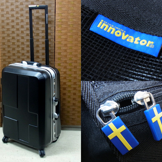 南12条店 innovator/イノベーダー スーツケース 旅行ケース キャリーバッグ TSAロック 鍵付き 保存袋付き
